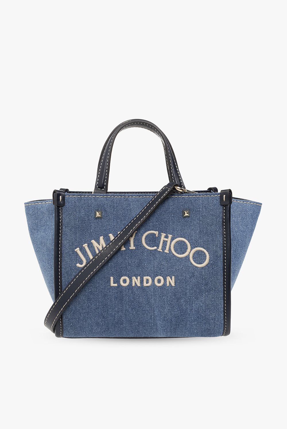 SchaferandweinerShops Ecuador - Blue 'Varenne' denim Large bag Jimmy Choo -  Bag Gramicci Canvas Gear Tote G2FA-027 BROWN